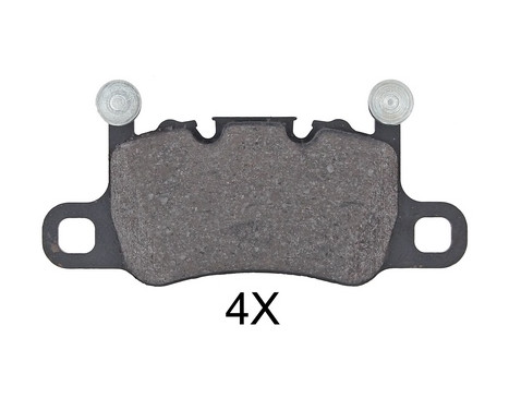 Brake Pad Set, disc brake 35096 ABS