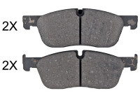 Brake Pad Set, disc brake 35101 ABS