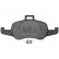 Brake Pad Set, disc brake 35106 ABS