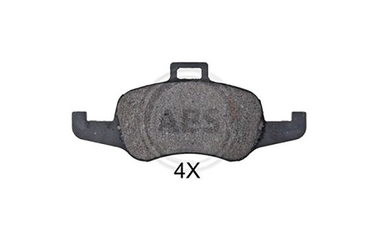 Brake Pad Set, disc brake 35106 ABS