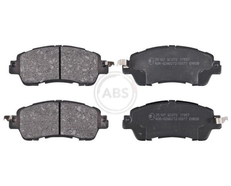 Brake Pad Set, disc brake 35107 ABS, Image 2
