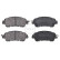 Brake Pad Set, disc brake 35107 ABS, Thumbnail 2