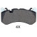 Brake Pad Set, disc brake 35109 ABS