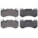 Brake Pad Set, disc brake 35109 ABS, Thumbnail 2