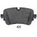 Brake Pad Set, disc brake 35113 ABS