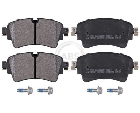 Brake Pad Set, disc brake 35114 ABS, Image 2