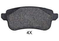 Brake Pad Set, disc brake 35118 ABS