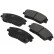 Brake Pad Set, disc brake 35121 ABS