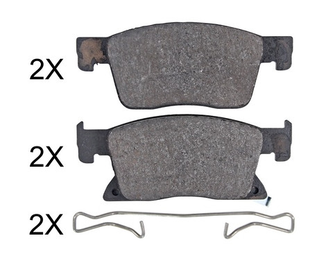 Brake Pad Set, disc brake 35122 ABS