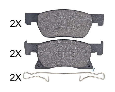 Brake Pad Set, disc brake 35123 ABS