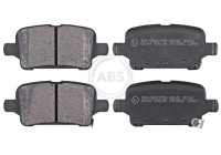 Brake Pad Set, disc brake 35124 ABS