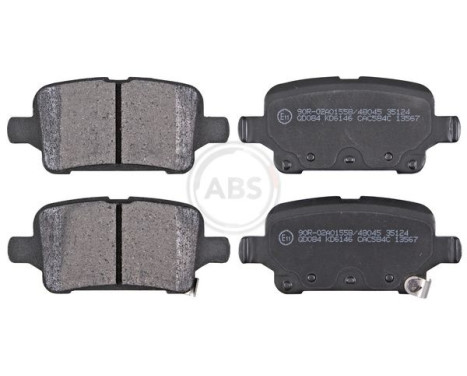 Brake Pad Set, disc brake 35124 ABS