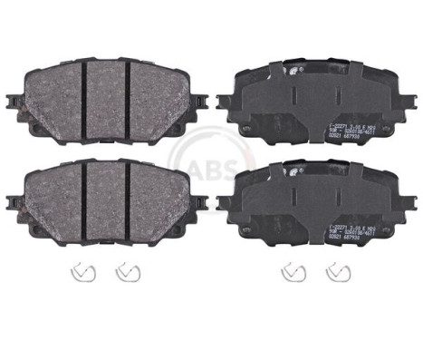 Brake Pad Set, disc brake 35126 ABS, Image 2