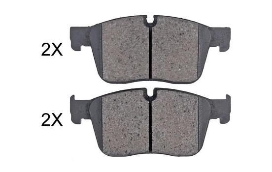 Brake Pad Set, disc brake 35129 ABS