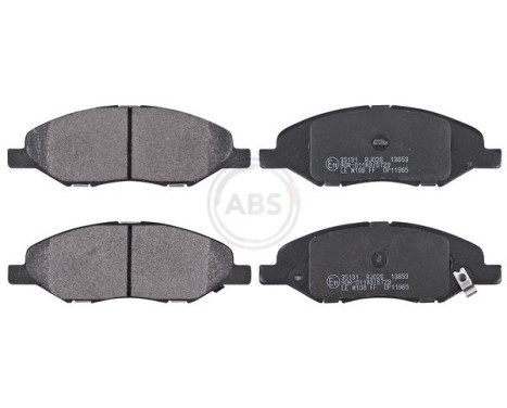 Brake Pad Set, disc brake 35131 ABS, Image 2