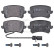 Brake Pad Set, disc brake 35132 ABS, Thumbnail 2