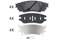 Brake Pad Set, disc brake 35135 ABS