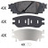 Brake Pad Set, disc brake 35135 ABS