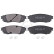 Brake Pad Set, disc brake 35135 ABS, Thumbnail 2