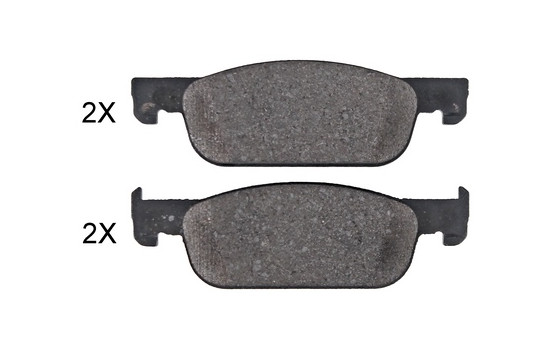 Brake Pad Set, disc brake 35138 ABS
