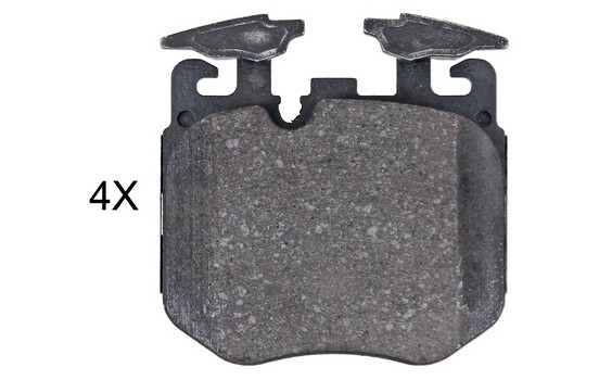 Brake Pad Set, disc brake 35144 ABS