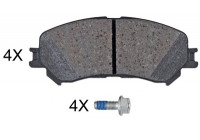 Brake Pad Set, disc brake 35145 ABS