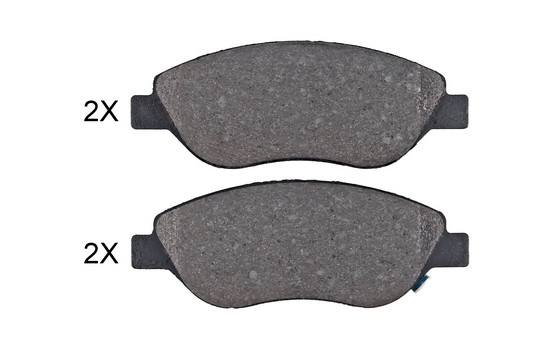 Brake Pad Set, disc brake 35147 ABS