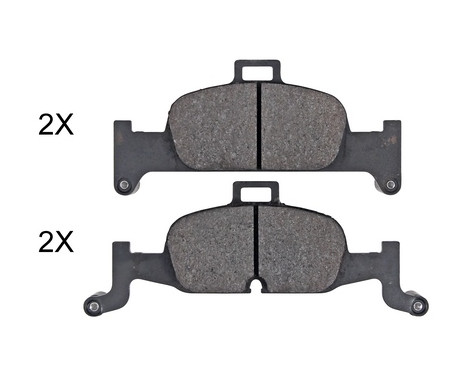 Brake Pad Set, disc brake 35148 ABS