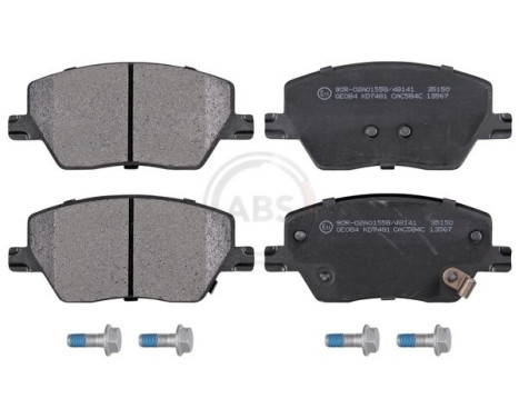 Brake Pad Set, disc brake 35150 ABS