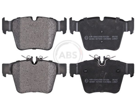 Brake Pad Set, disc brake 35152 ABS, Image 2