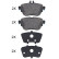 Brake Pad Set, disc brake 35153 ABS