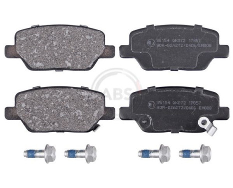 Brake Pad Set, disc brake 35154 ABS