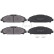 Brake Pad Set, disc brake 35156 ABS, Thumbnail 2