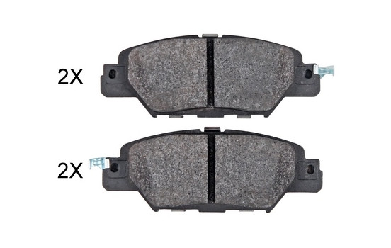 Brake Pad Set, disc brake 35157 ABS