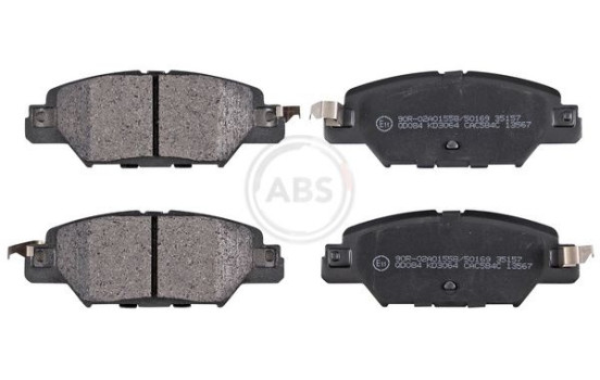 Brake Pad Set, disc brake 35157 ABS, Image 2