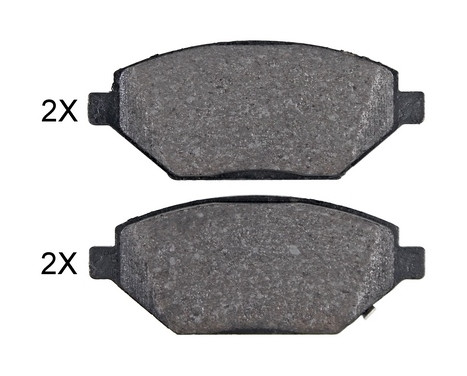 Brake Pad Set, disc brake 35158 ABS