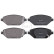 Brake Pad Set, disc brake 35158 ABS, Thumbnail 2