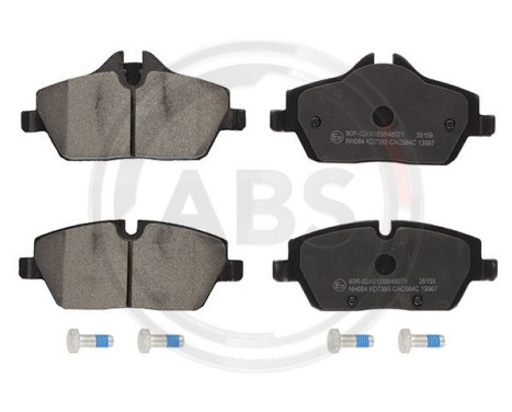 Brake Pad Set, disc brake 35159 ABS
