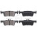 Brake Pad Set, disc brake 35160 ABS