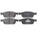 Brake Pad Set, disc brake 35161 ABS