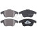 Brake Pad Set, disc brake 35163 ABS