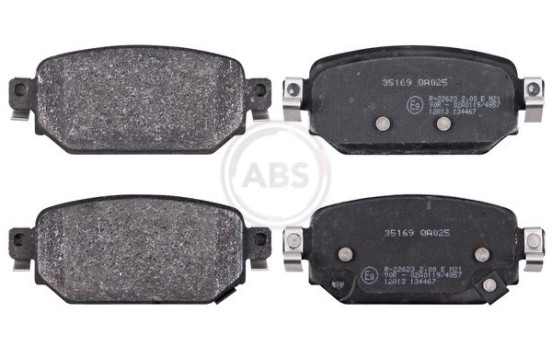 Brake Pad Set, disc brake 35169 ABS