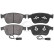 Brake Pad Set, disc brake 35172 ABS