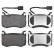 Brake Pad Set, disc brake 35176 ABS