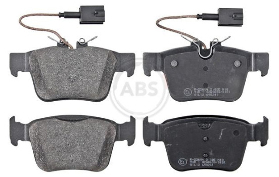 Brake Pad Set, disc brake 35177 ABS