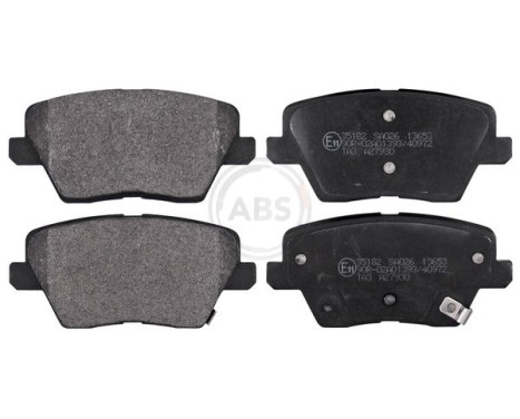 Brake Pad Set, disc brake 35182 ABS