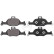 Brake Pad Set, disc brake 35184 ABS