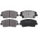 Brake Pad Set, disc brake 35199 ABS