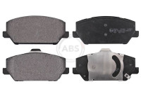 Brake Pad Set, disc brake 35201 ABS