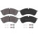 Brake Pad Set, disc brake 35203 ABS